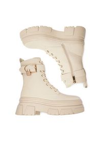 DeeZee Trzewiki 60165-6 Beżowy. Kolor: beżowy. Materiał: materiał #7