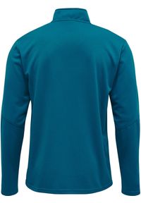 Bluza do piłki ręcznej dla dzieci Hummel demi-zip hml AUTHENTIC. Kolor: wielokolorowy, turkusowy, niebieski. Materiał: materiał. Sport: fitness