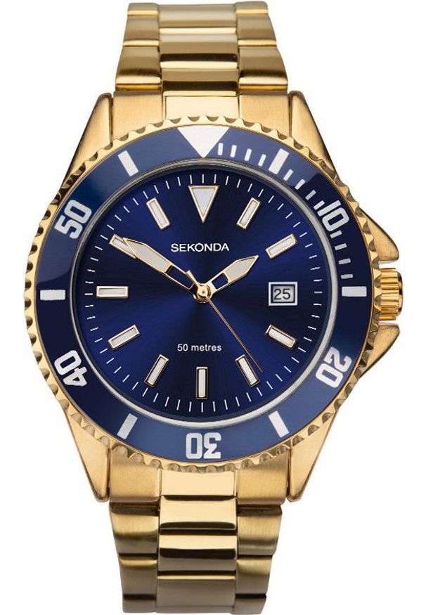 Zegarek Sekonda Zegarek męski Sekonda 1516 złoty. Kolor: złoty