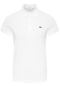 Lacoste Polo PF7839 Biały Classic Fit. Typ kołnierza: polo. Kolor: biały. Materiał: bawełna #2