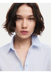 Desigual Koszula Chiba 24WWCW22 Błękitny Regular Fit. Kolor: niebieski. Materiał: bawełna #3