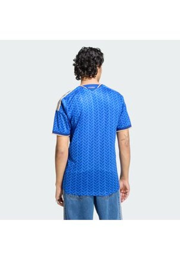 Adidas - adidas Koszulka techniczna Italy 26 Home Replica JL6937 Niebieski Slim Fit. Kolor: niebieski. Materiał: syntetyk