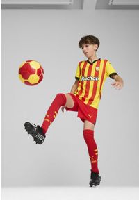 Puma - Młodzieżowa koszulka domowa RC Lens 24/25 PUMA Pelé Yellow Red. Kolor: żółty, czerwony, wielokolorowy #2
