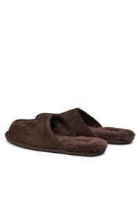 Ugg Kapcie M Scuff 1101111 Brązowy. Kolor: brązowy. Materiał: skóra