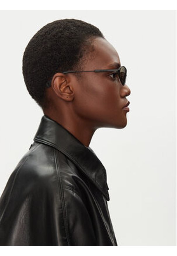 JACQUEMUS Okulary przeciwsłoneczne JAC68C2SUN Czarny. Kolor: czarny
