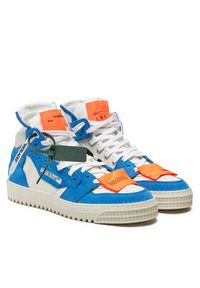 OFF-WHITE - Off-White Sneakersy OMIA065S22LEA0040140 Niebieski. Kolor: niebieski. Materiał: skóra, zamsz #6