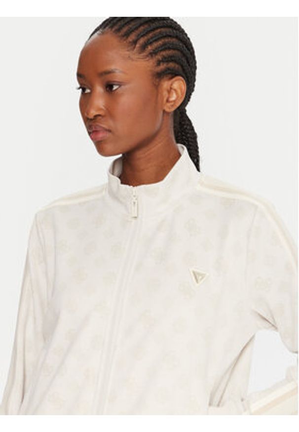 Guess Bluza V5YQ07 K0282 Écru Regular Fit