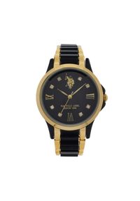 U.S. Polo Assn. Zegarek Selena USP8383BK Czarny. Kolor: czarny