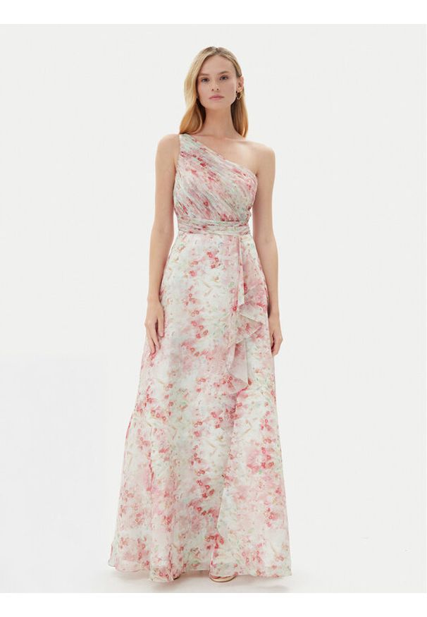 Hey Kyla Sukienka wieczorowa 5AJ011HK Kolorowy Regular Fit. Materiał: syntetyk. Wzór: kolorowy. Styl: wizytowy