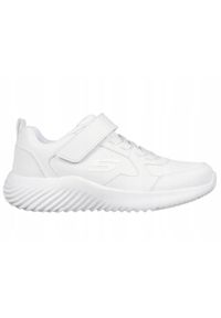 skechers - BUTY sportowe SKECHERS BOUNDER 405626L-WHT lekkie białe na rzepę 36,5. Zapięcie: rzepy. Kolor: biały. Model: Skechers Sport. Sport: turystyka piesza