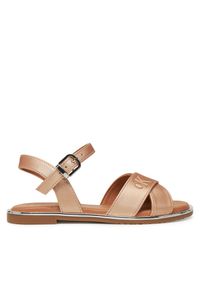 Sandały Calvin Klein Jeans. Kolor: brązowy #1