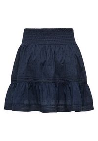 only - ONLY Spódnica mini Katti 15376205 Granatowy Regular Fit. Kolor: niebieski. Materiał: bawełna #6