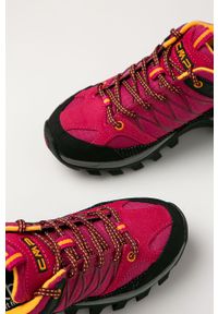 CMP - Buty Rigel. Nosek buta: okrągły. Zapięcie: sznurówki. Kolor: różowy. Materiał: materiał, syntetyk, skóra, guma, zamsz. Szerokość cholewki: normalna #2
