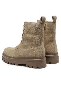 Calvin Klein Jeans Trapery Lugged Lace Zip Boot Oxf Hr Su YM0YM01068 Beżowy. Kolor: beżowy. Materiał: skóra, zamsz #3
