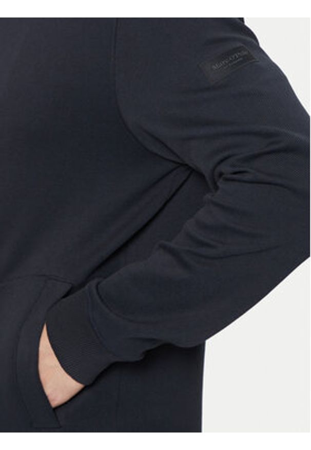 Marc O'Polo Bluza 520 4002 57014 Granatowy Regular Fit. Typ kołnierza: polo. Kolor: niebieski. Materiał: bawełna