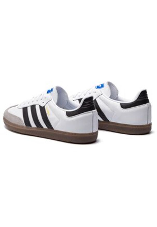 Adidas - adidas Sneakersy Samba Og B75806 Biały. Kolor: biały. Materiał: skóra