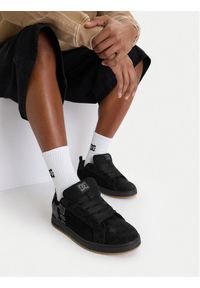 DC Shoes Sneakersy CEOWB-V5-10116M Czarny. Kolor: czarny. Materiał: skóra, zamsz #1