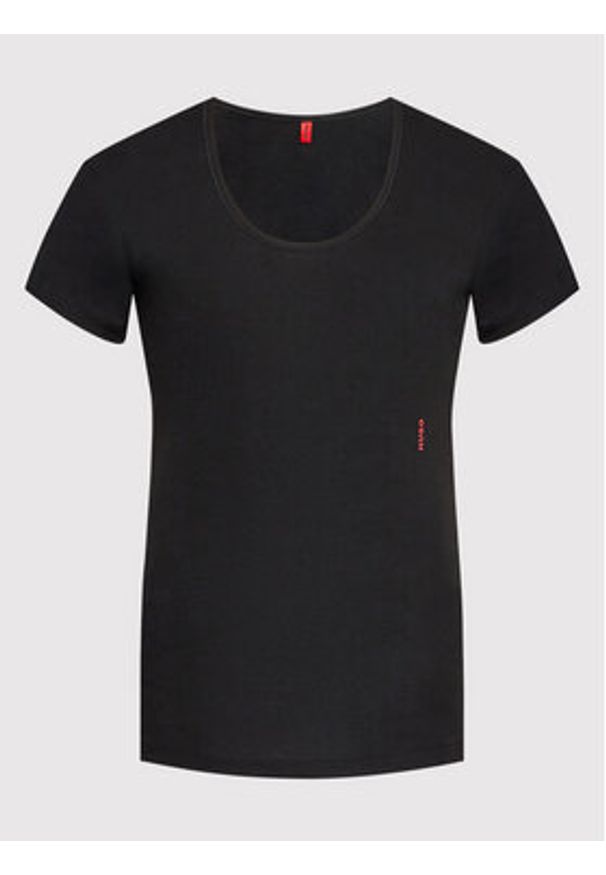 Hugo - HUGO Komplet t-shirtów Twin 50469660 Czarny Regular Fit. Kolor: czarny. Materiał: bawełna
