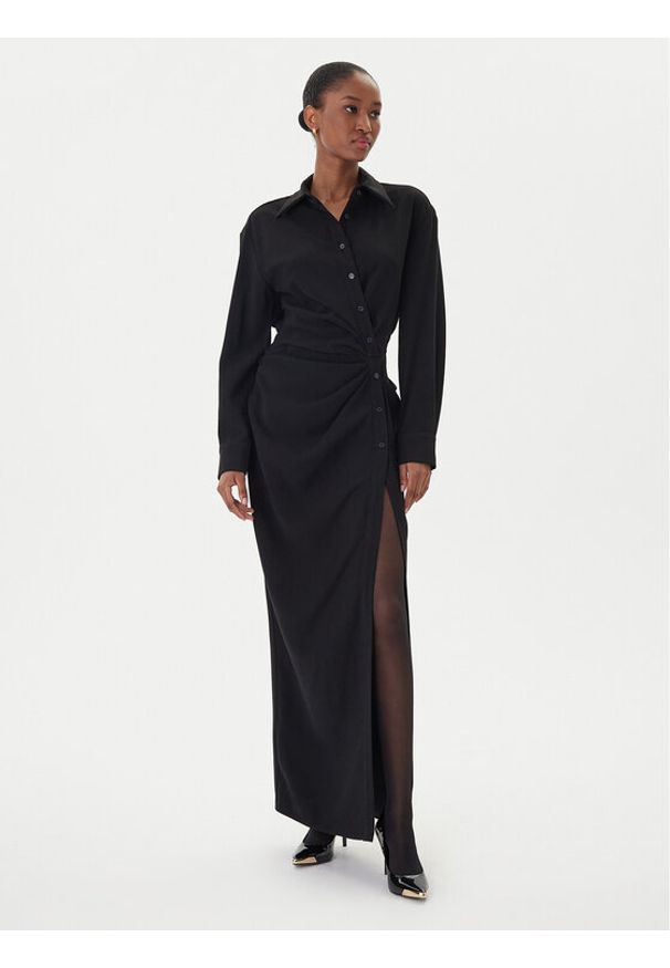 Eleh Sukienka wieczorowa EFW250275 Czarny Regular Fit. Kolor: czarny. Materiał: syntetyk. Styl: wizytowy