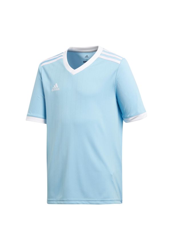 Adidas - Koszulka piłkarska dla dzieci adidas Tabela 18 Jersey junior. Kolor: niebieski. Materiał: jersey. Sport: piłka nożna