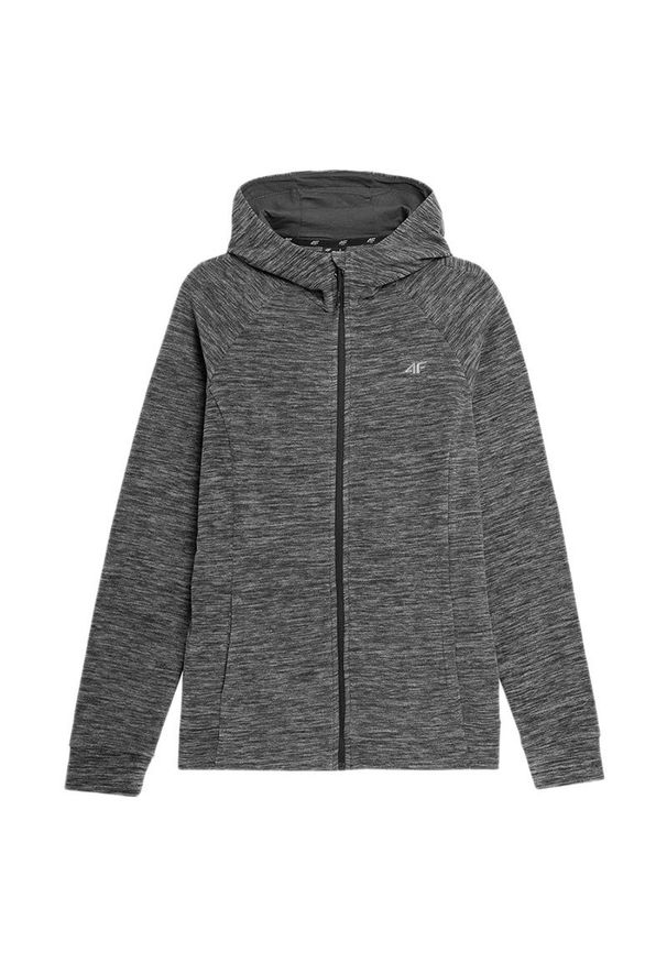 4f - Bluza 4F H4Z22PLD35124M - szara. Kolor: szary. Materiał: poliester, polar. Sezon: zima