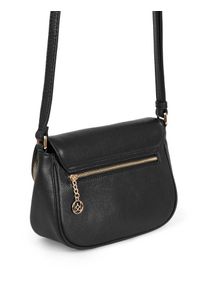 Kazar - Czarna torebka damska. Kolor: czarny. Materiał: skórzane. Styl: casual. Rodzaj torebki: na ramię #10
