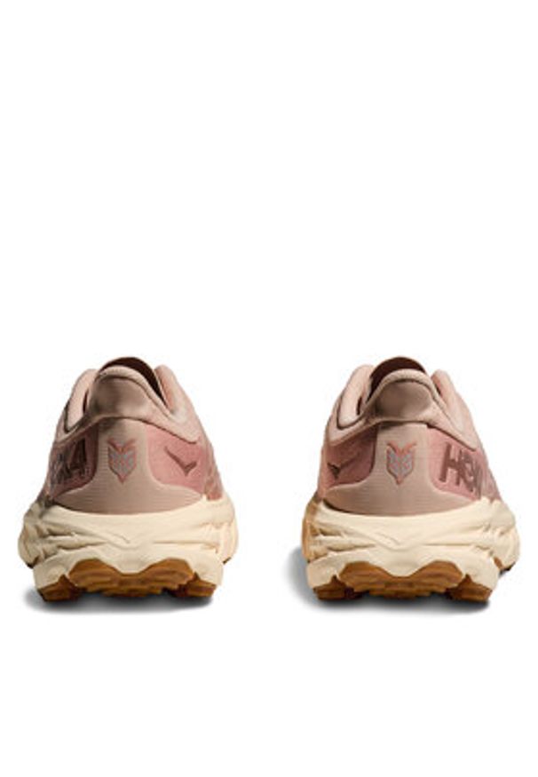 HOKA - Hoka Buty do biegania Speedgoat 5 1123158 Beżowy. Kolor: beżowy. Materiał: materiał