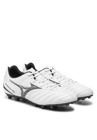 Mizuno Buty do piłki nożnej Monarcida Neo III Select Ag P1GA242609 Biały. Kolor: biały. Materiał: skóra