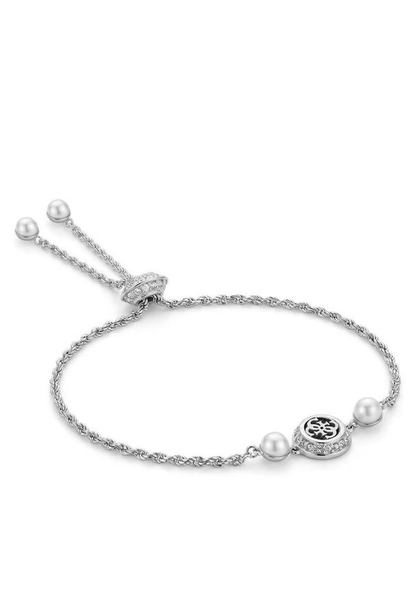 Bransoletka Guess. Materiał: srebrne. Kolor: srebrny