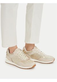 Liu Jo Sneakersy Maxi Wonder Low 02 BA6015 PX821 Beżowy. Kolor: beżowy. Materiał: skóra #1
