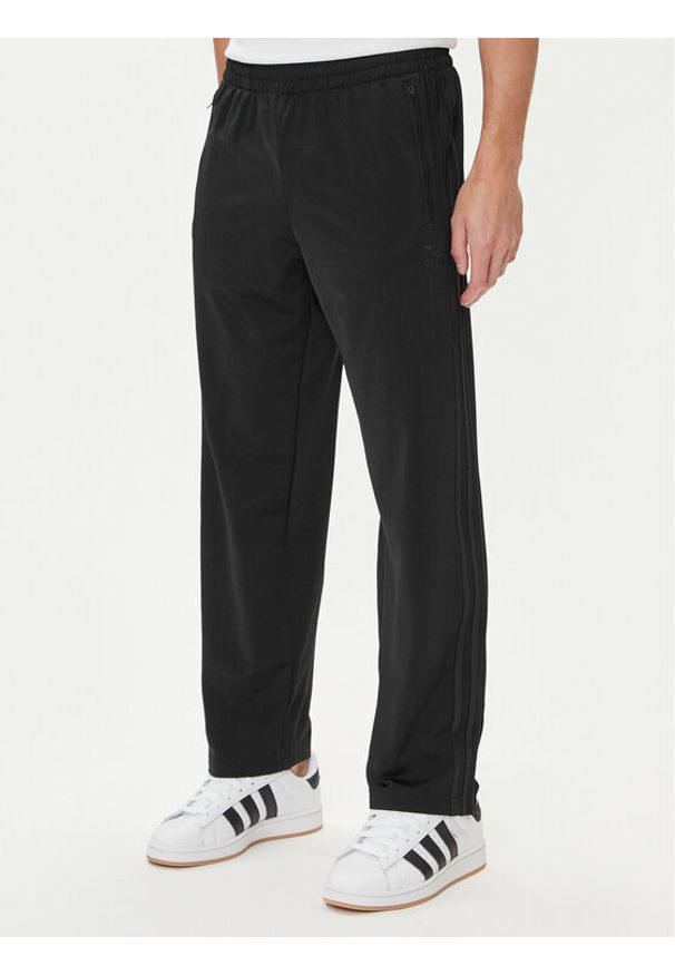 Adidas - adidas Spodnie dresowe adicolor Classics Firebird JY1350 Czarny Regular Fit. Kolor: czarny. Materiał: syntetyk