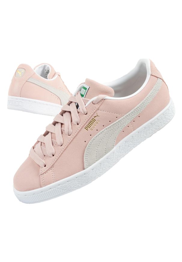 Buty sportowe damskie Puma Suede Classic XXl trampki. Kolor: różowy. Materiał: zamsz, skóra. Szerokość cholewki: normalna. Model: Puma Suede. Sport: turystyka piesza
