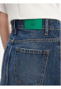 United Colors of Benetton - United Colors Of Benetton Spódnica jeansowa 4AW7D004U Niebieski Regular Fit. Kolor: niebieski. Materiał: bawełna #3
