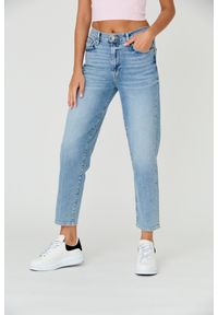 7 FOR ALL MANKIND Błękitne jeansy damskie MALIA LUXE VINTAGE MUST, Rozmiar 30. Kolor: niebieski. Styl: vintage #1