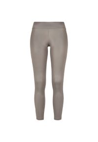 Legginsy damskie Urban Classics imitation cuir. Kolor: szary #1