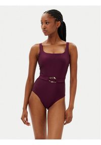 Hunkemöller Strój kąpielowy Costa 301262 Fioletowy. Kolor: fioletowy. Materiał: syntetyk