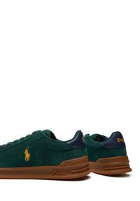 Polo Ralph Lauren Sneakersy 809940313002 Zielony. Kolor: zielony. Materiał: skóra, zamsz #3