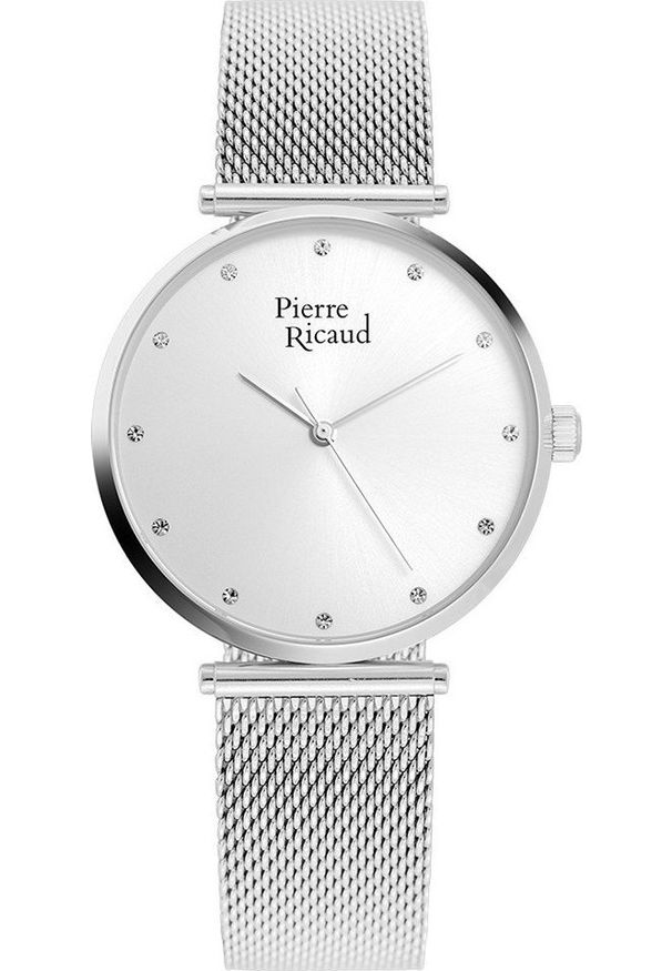 Zegarek Pierre Ricaud Zegarek damski Pierre Ricaud P22035.5143Q srebrny. Kolor: srebrny