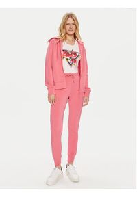 Guess Bluza V3RQ11 K7UW2 Różowy Regular Fit. Kolor: różowy. Materiał: wiskoza #3