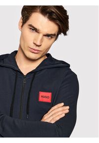 Hugo Bluza Daple212 50447972 Granatowy Regular Fit. Kolor: niebieski. Materiał: bawełna #3