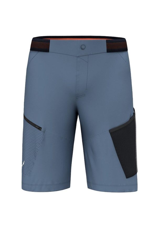 Spodenki turystyczne męskie Salewa Pedroc 3 DST M Cargo Shorts. Kolor: niebieski. Sport: turystyka piesza