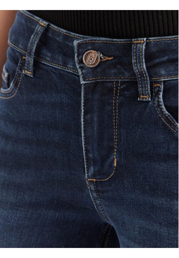 Liu Jo Jeansy UF5006 D4797 Granatowy Slim Fit. Kolor: niebieski