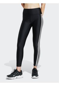 Adidas - adidas Legginsy 3-Stripes IU2522 Czarny Slim Fit. Kolor: czarny. Materiał: syntetyk #1