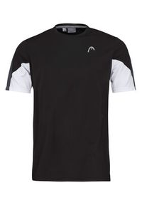 Head T-Shirt Club 22 811431 Czarny Regular Fit. Kolor: czarny. Materiał: syntetyk #2