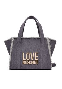 Love Moschino - Torebka LOVE MOSCHINO. Kolor: niebieski
