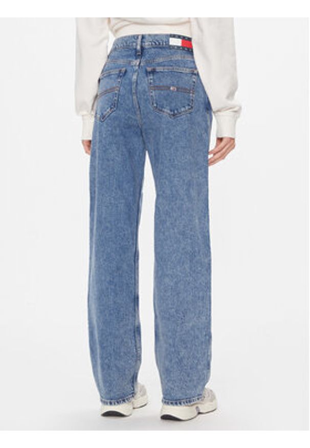 Tommy Jeans Jeansy Betsy Md Ls Cg4136 DW0DW17188 Granatowy Loose Fit. Kolor: niebieski