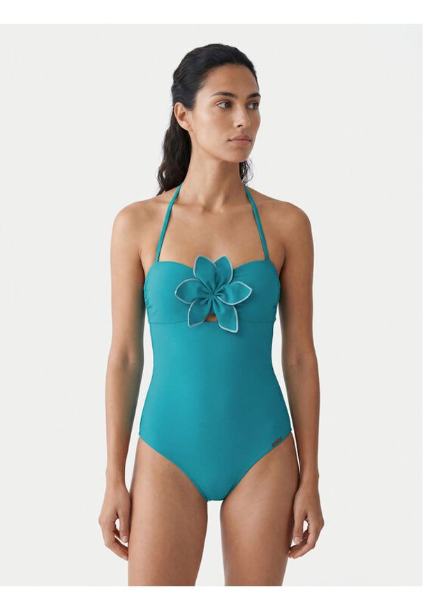 YSABEL MORA - Ysabel Mora Strój kąpielowy 83474 Turkusowy. Kolor: turkusowy. Materiał: syntetyk