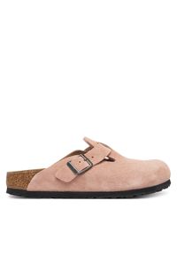Birkenstock Klapki Boston 1031635 Różowy. Kolor: różowy. Materiał: skóra, zamsz #1