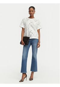 Guess Bluzka W6GH41 W1851 Biały Regular Fit. Kolor: biały. Materiał: wiskoza #3