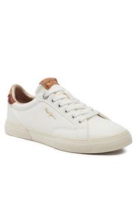 Pepe Jeans Sneakersy Kenton Street W PLS31561 Biały. Kolor: biały